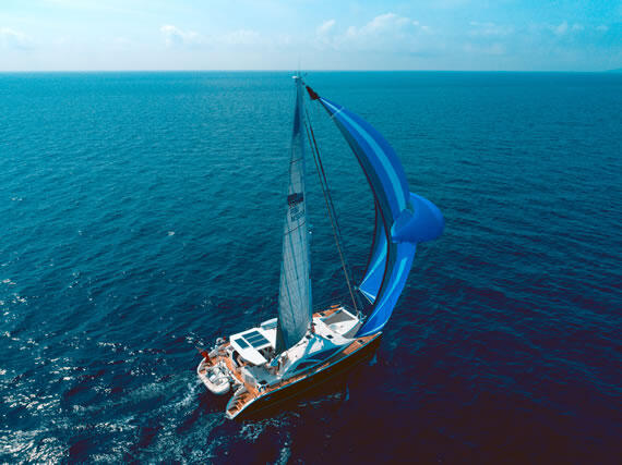 Romantic luxury yacht charter in the Mediterranean